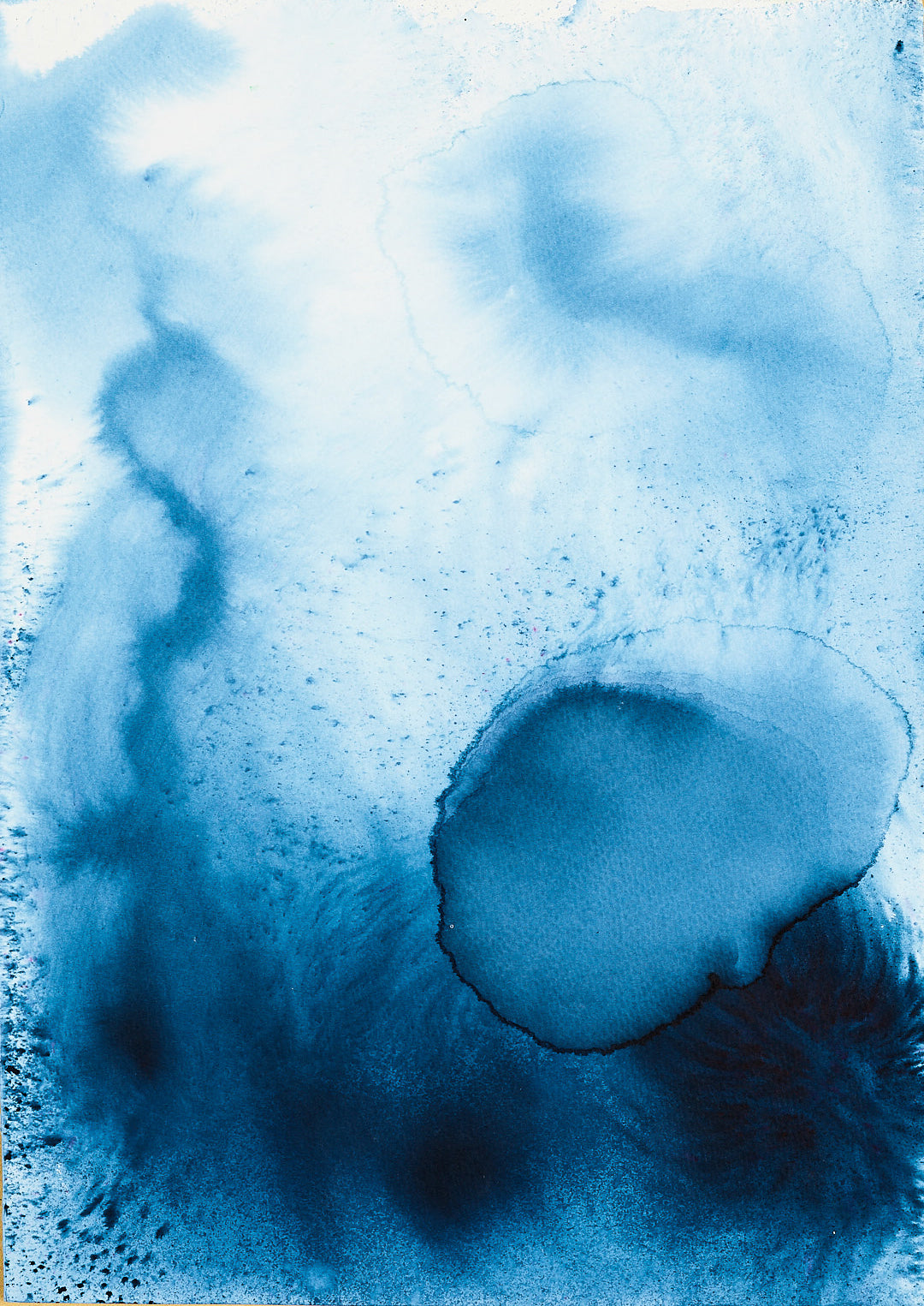 Indigo Flow 2 | 17" x 12"