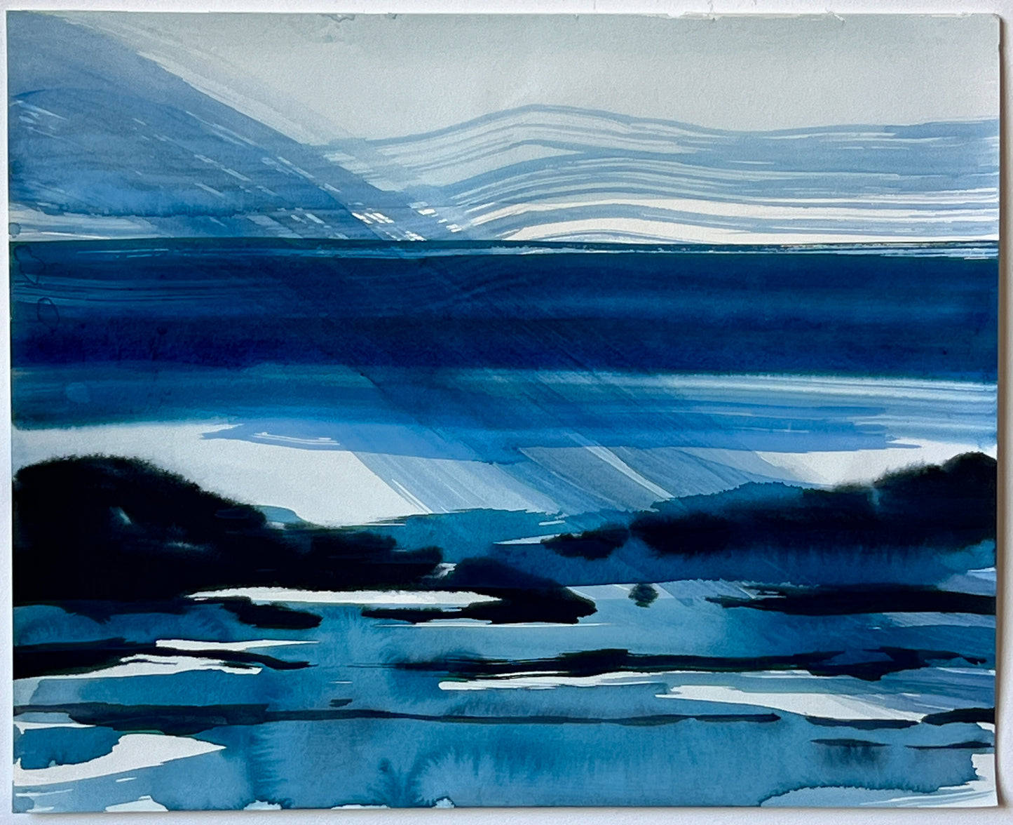 Soft Seas Large 10 | 16" x 20"