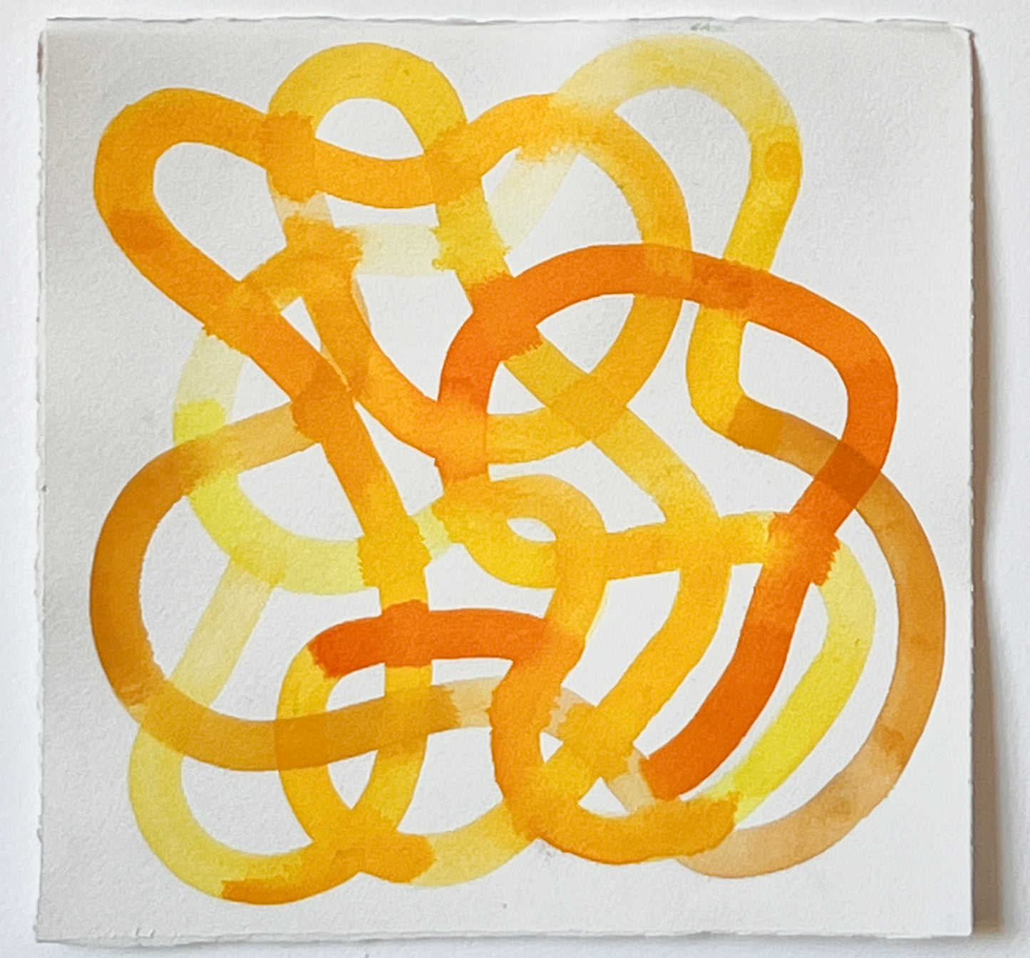 Happy Noodle 27 | 9" x 9"