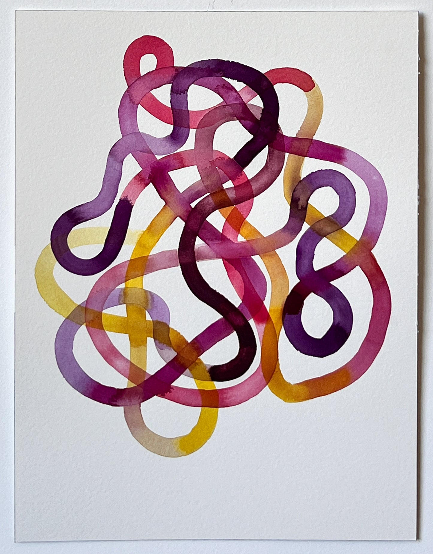 Happy Noodle 6 | 16" x 12"