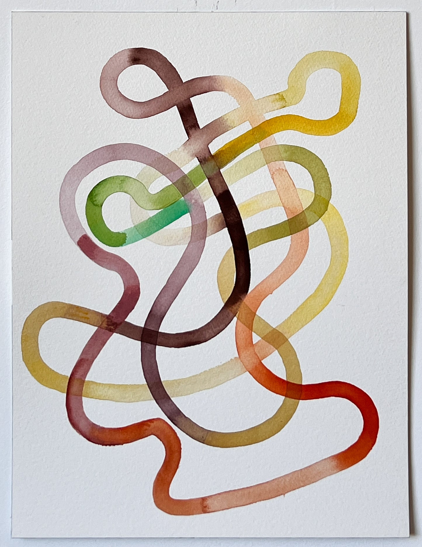 Happy Noodle 8 | 16" x 12"